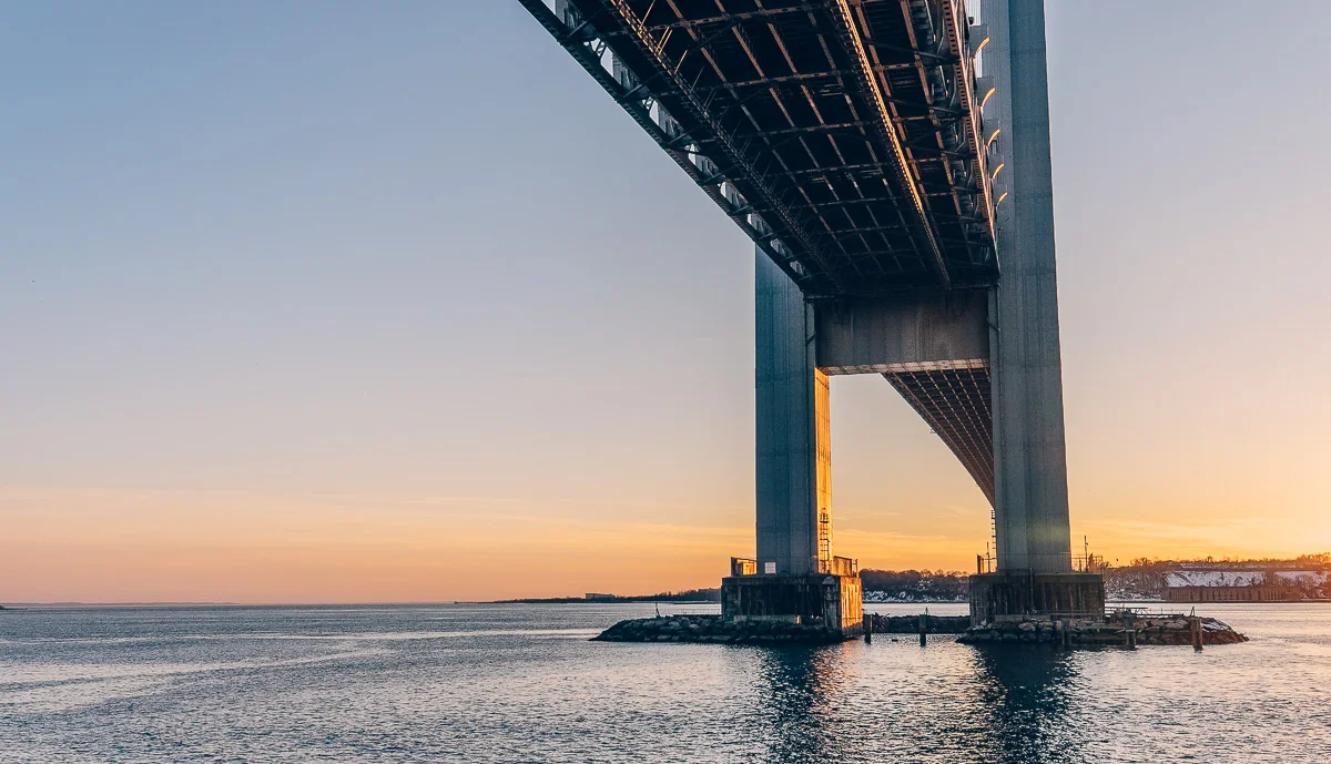 Verrazano Bridge at Sunset