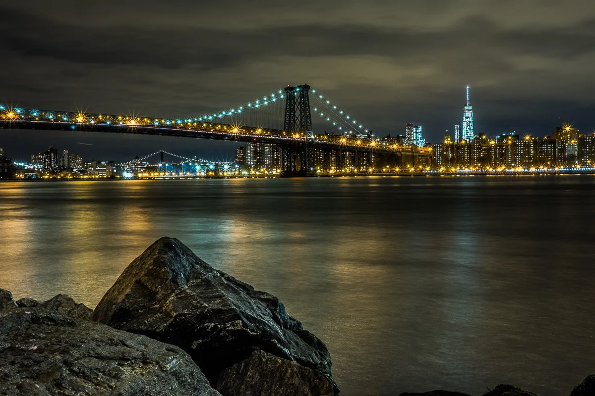 Williamsburg Bridge at Night