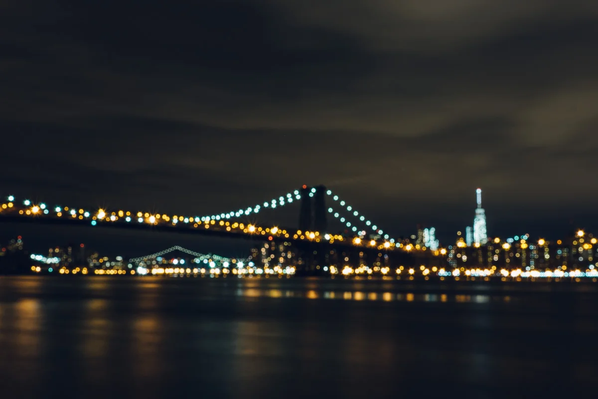 Williamsburg Bridge at Night