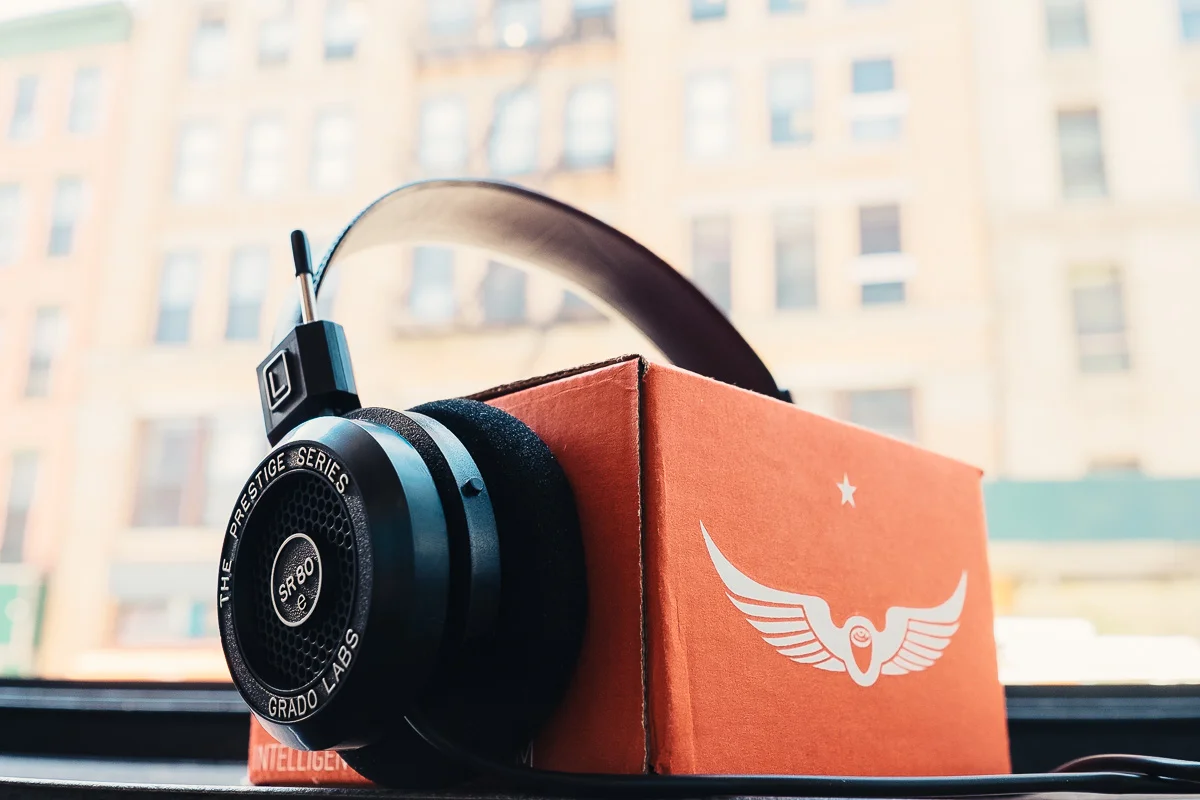 Grado SR80e and Intelligentsia Coffee