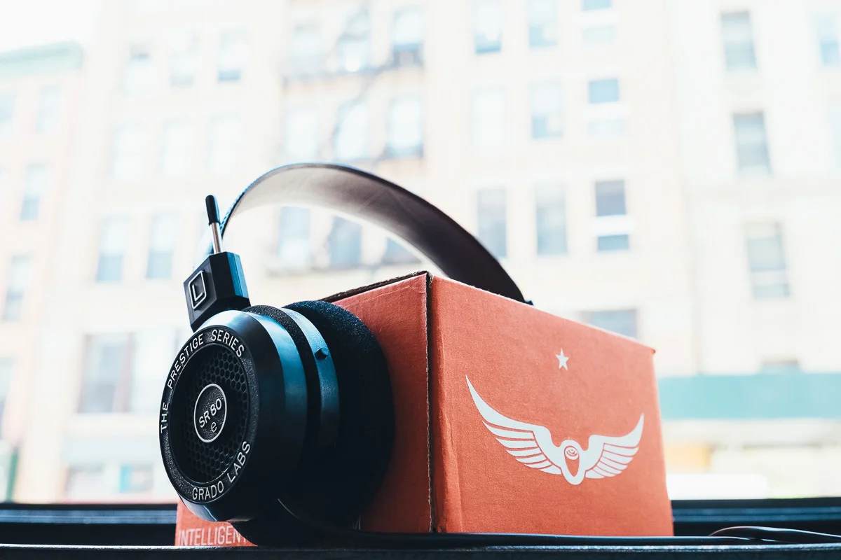 Grado SR80e and Intelligentsia Coffee
