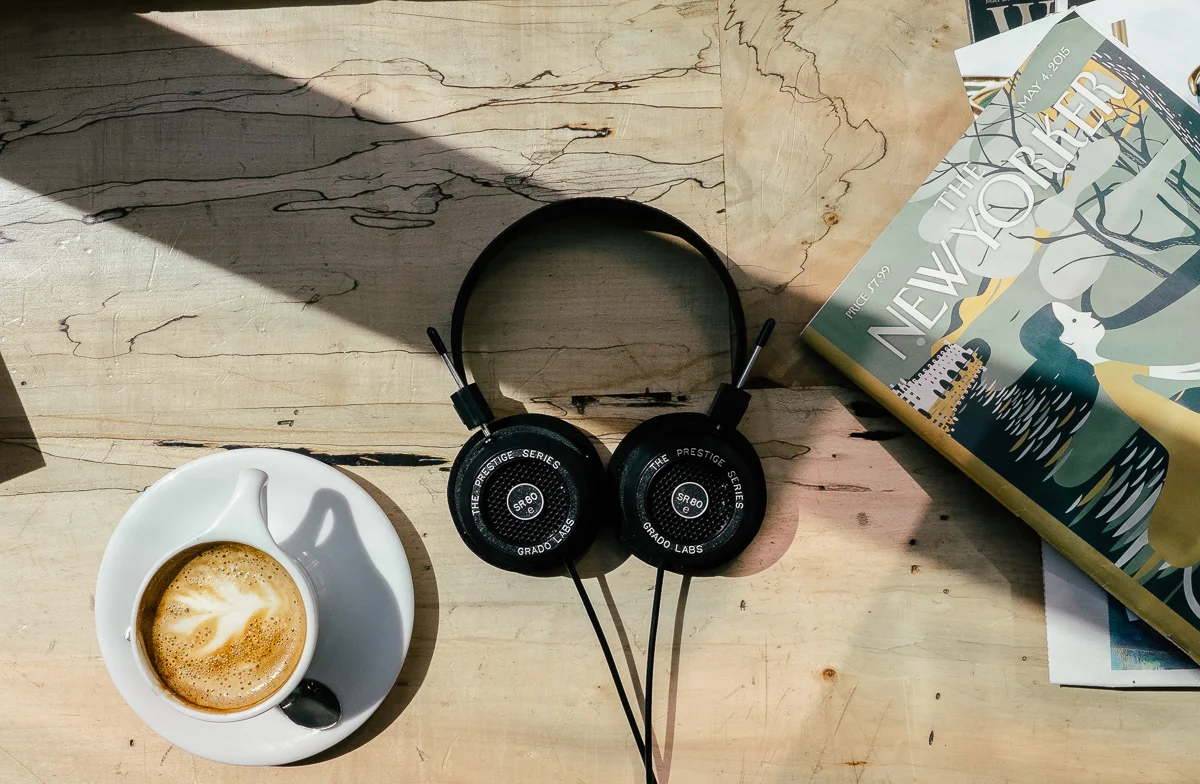 Grado SR80e and Intelligentsia Coffee
