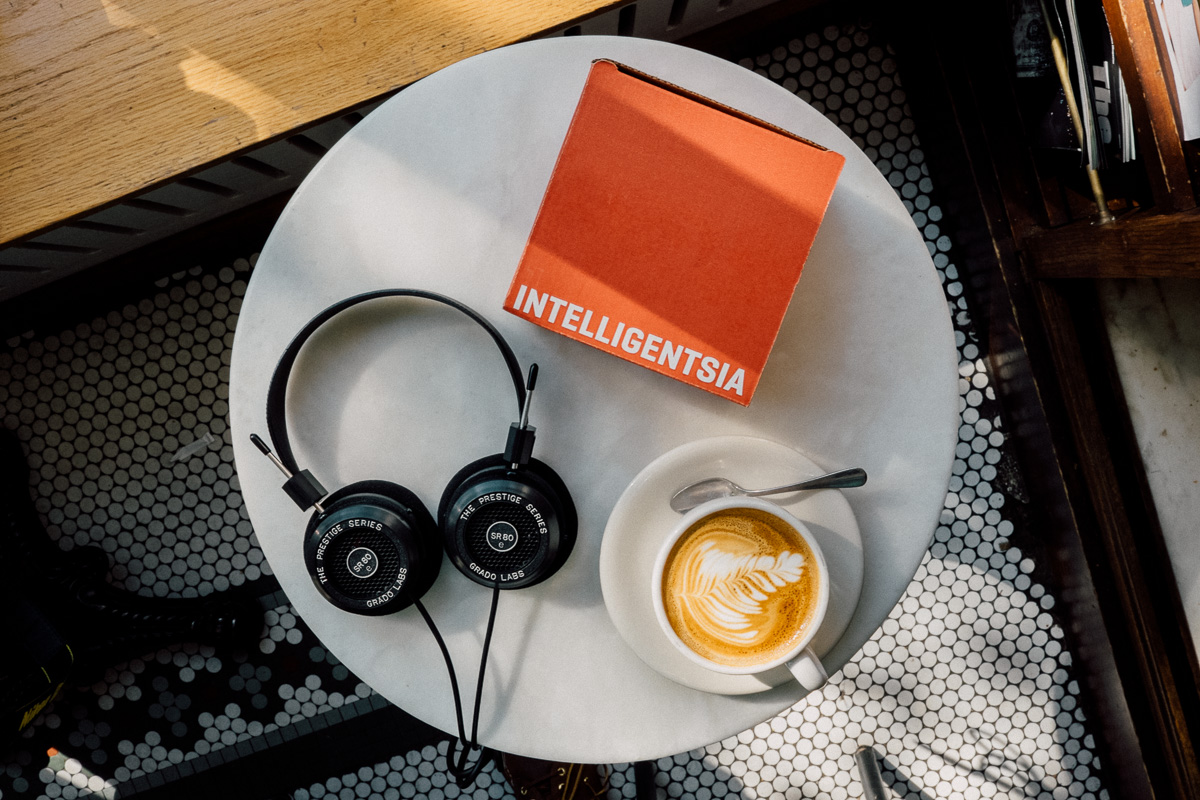 Grado SR80e and Intelligentsia Coffee