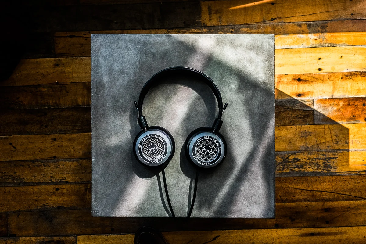 Grado SR325e and Intelligentsia Coffee