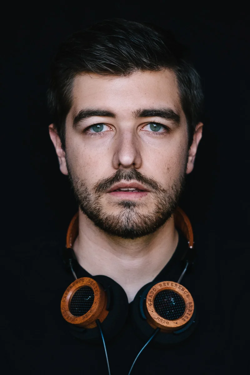 Jonathan Grado Self Portrait with Grado RS2e