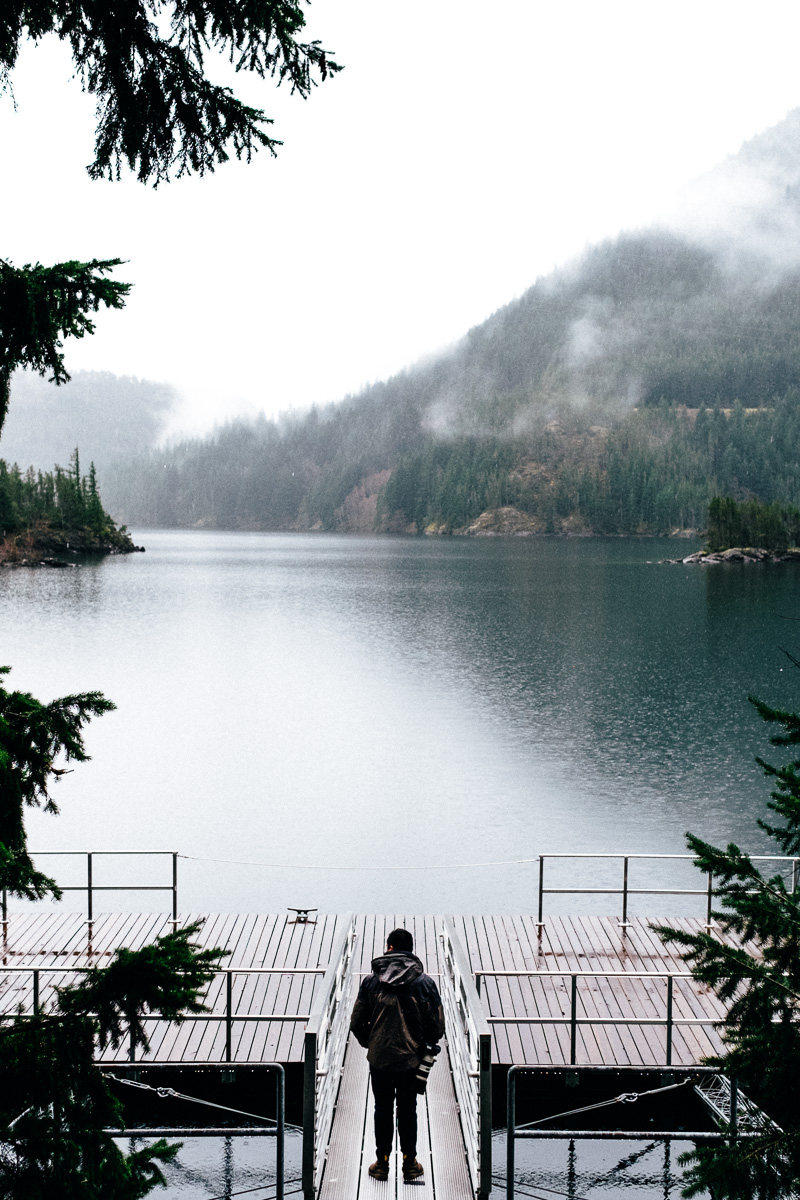 North Cascades and Diablo Lake