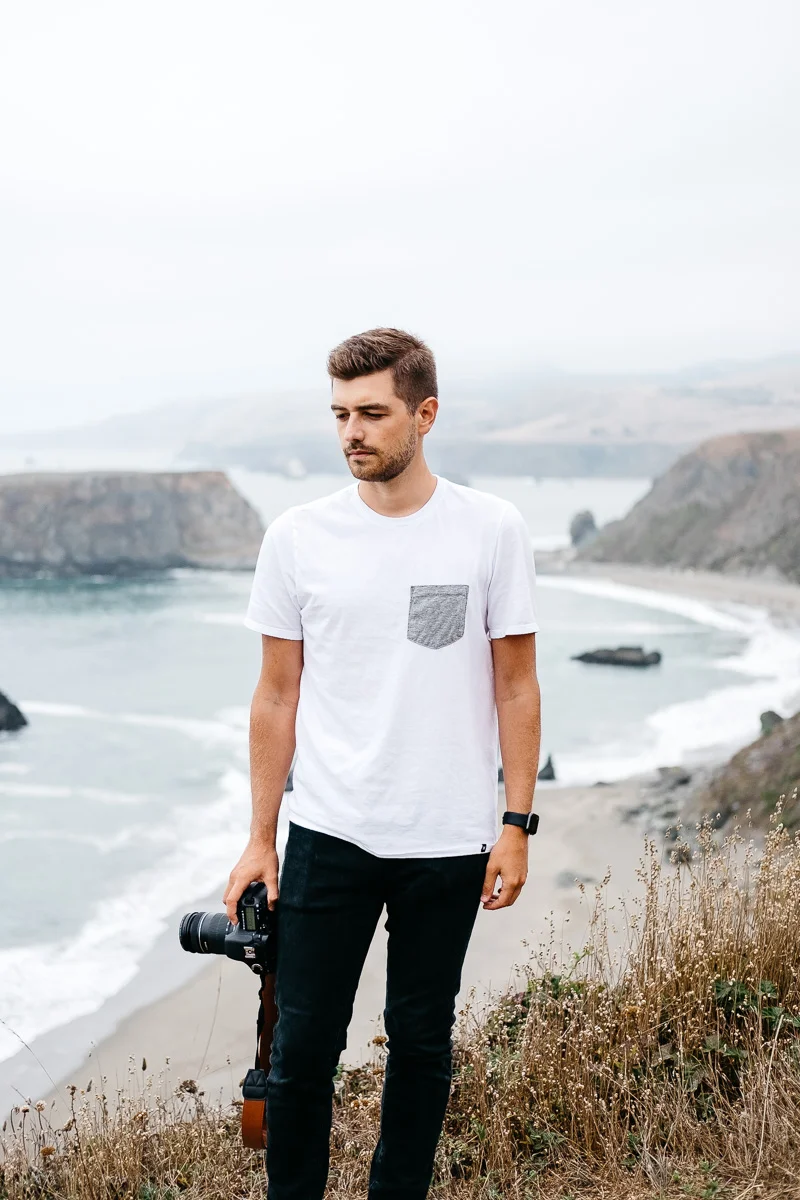 Jonathan Grado Portrait at Goat Rock Beach
