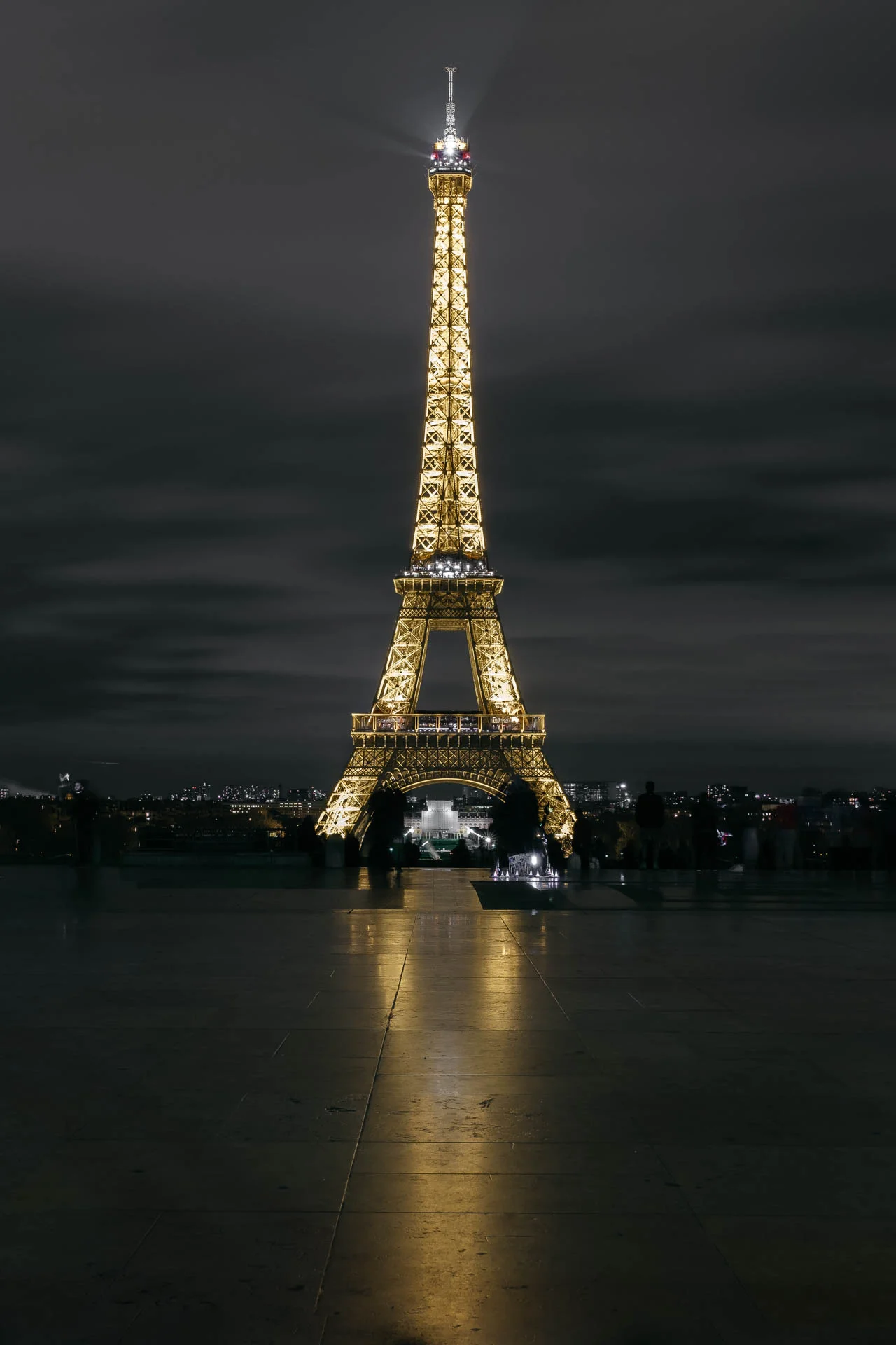 Paris Day 1 Eiffel Tower Long Exposure