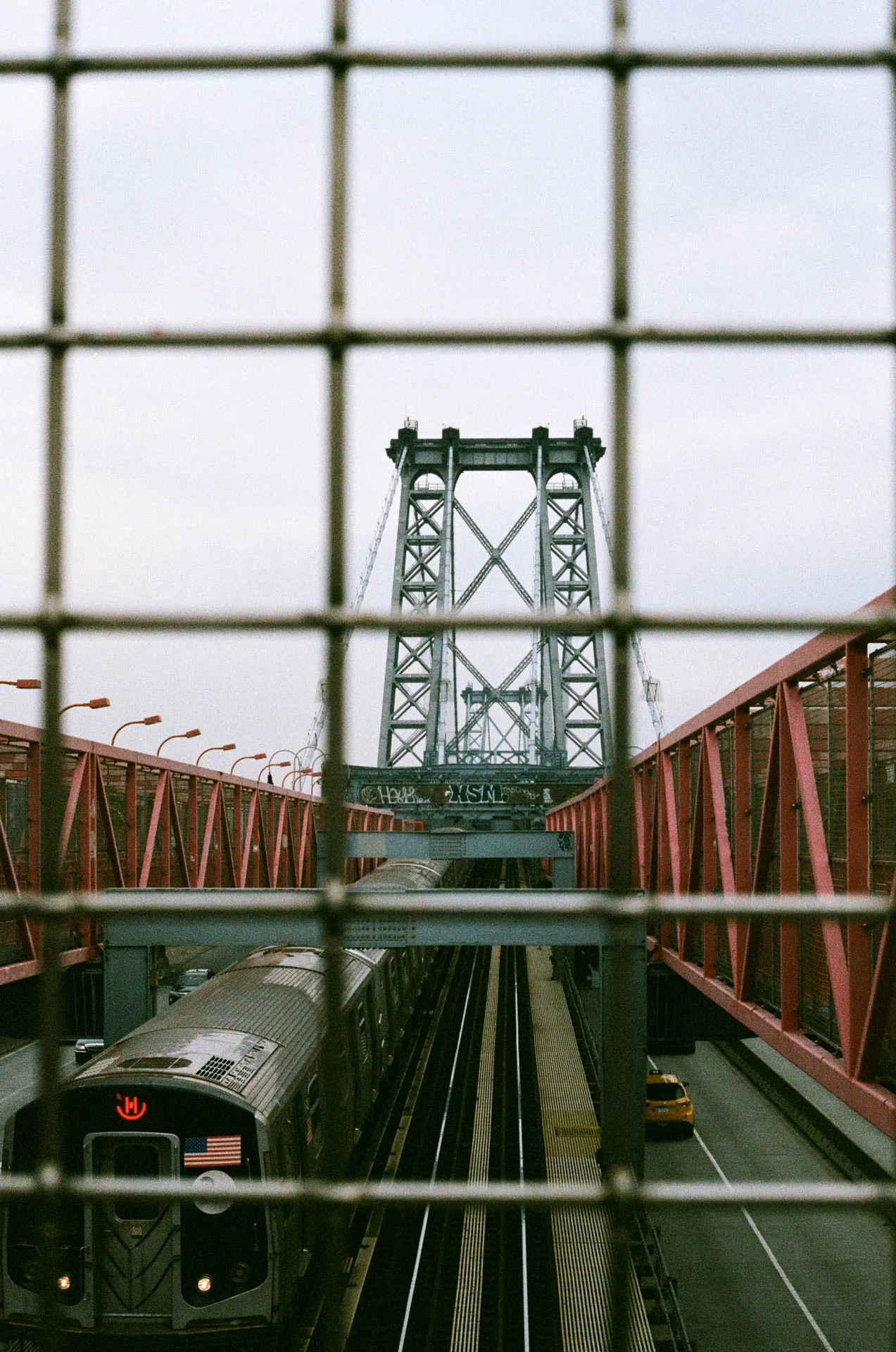 Walking Over the Williamsburg Bridge