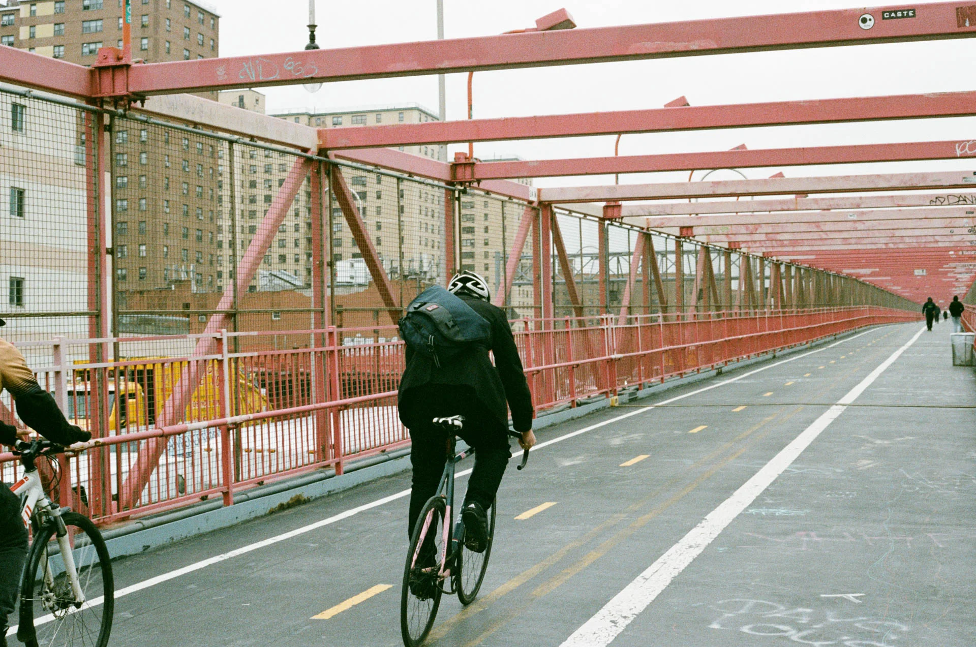 Walking Over the Williamsburg Bridge