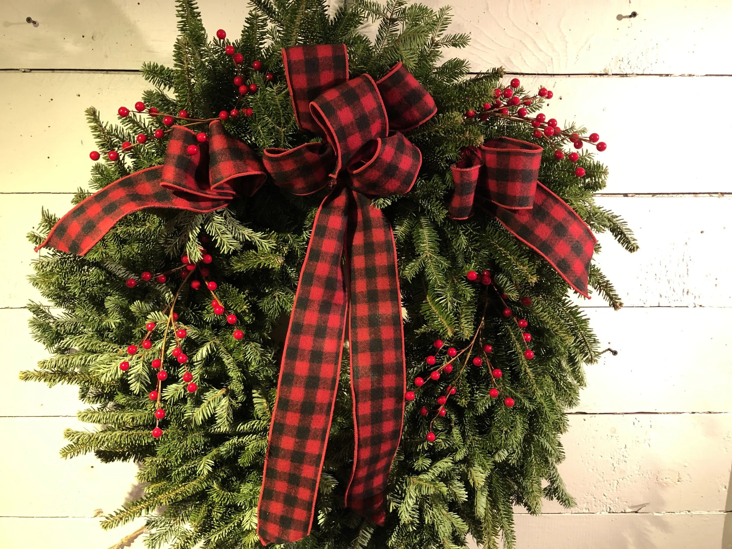 Early Evergreen Wreath Workshop 