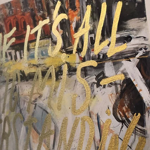 What if everything in the world were a misunderstanding? #nofilter ALL Gold @krinknyc