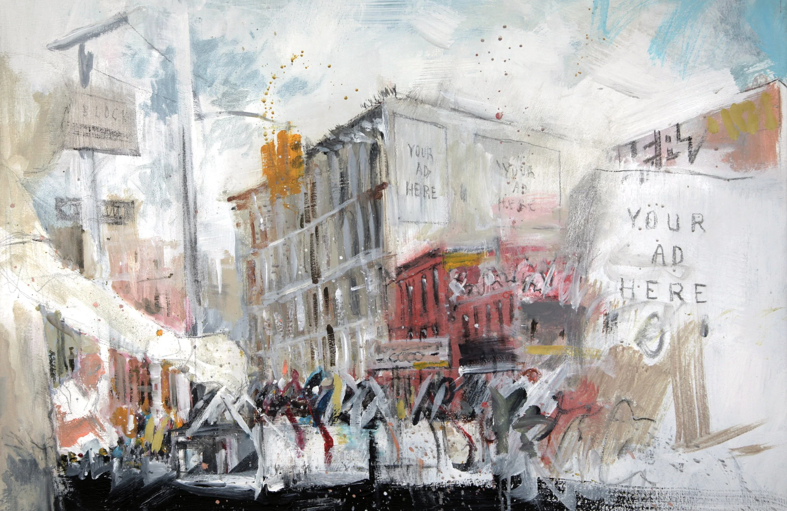 Canal Street
Acrylic on canvas
30" X 40"
$3,500