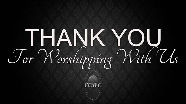 //
Thank you for joining us for our Resurrection Sunday worship experience. If you missed the experience, you can view it anytime on YouTube. Search for fcwcpsl and watch our current and past worship sessions. //