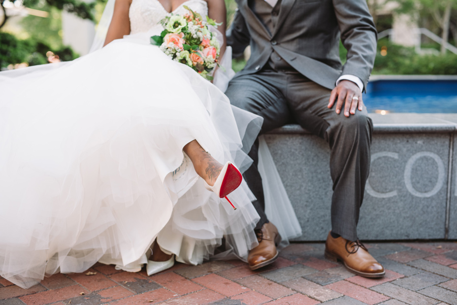 bride louis vuitton wedding shoes