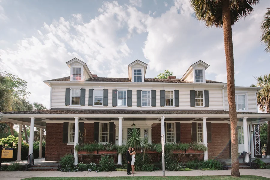 historic house engagement session