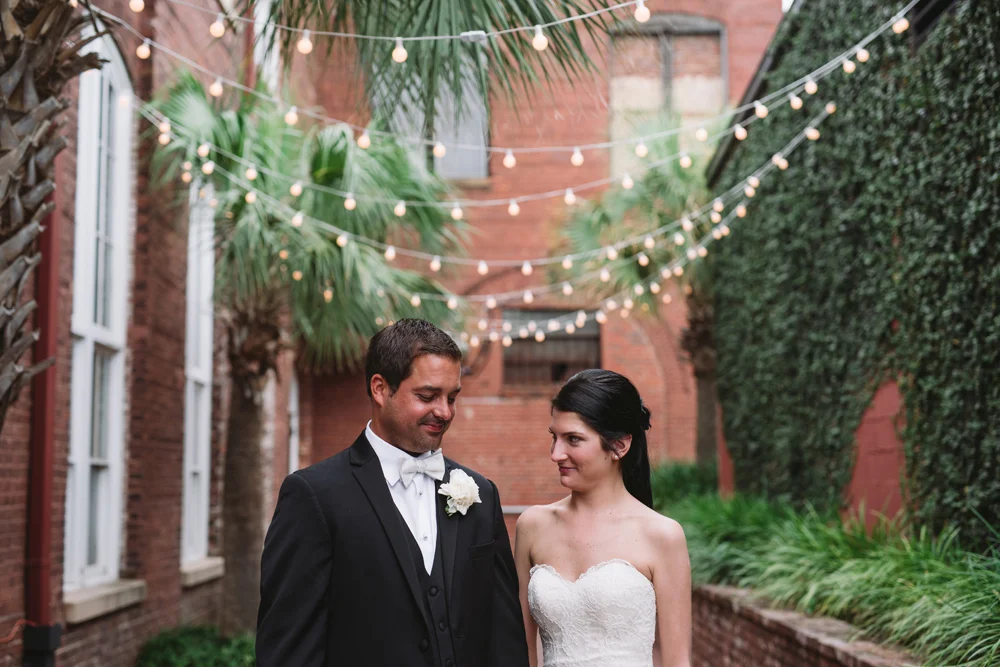 bride and groom wedding day
