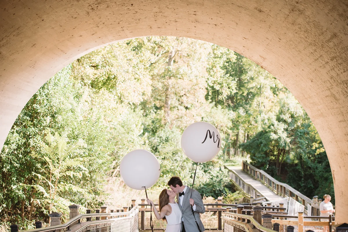 gervais street bridge engagement session