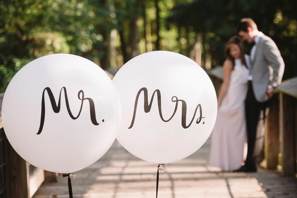 kate spade balloons engagement