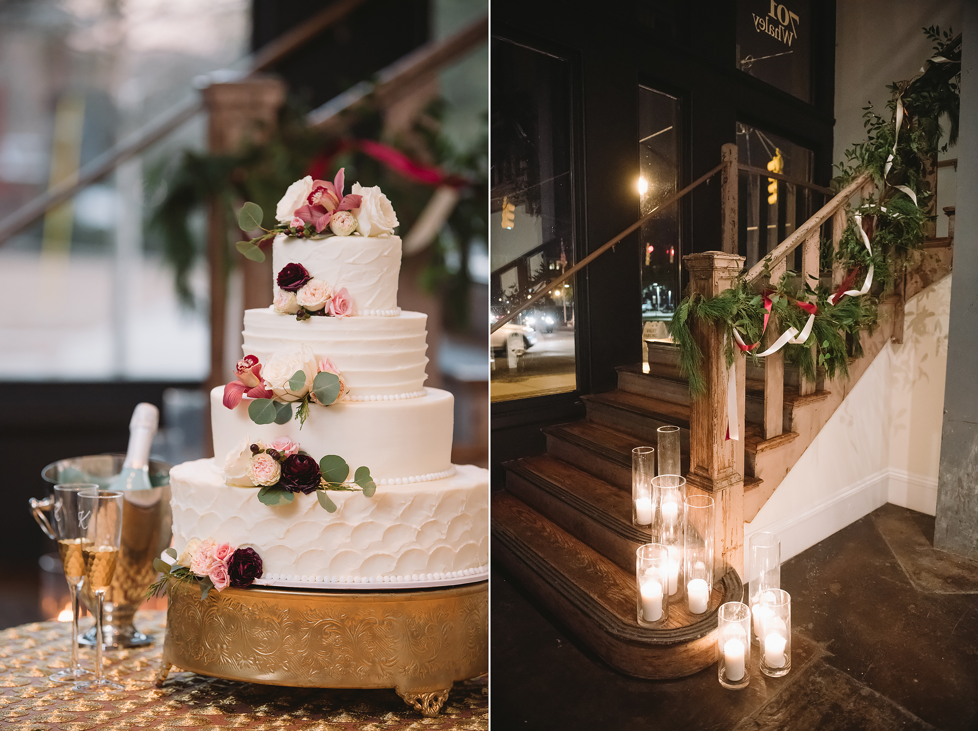  Candle-lit Cake and Stairs / 701 Whaley / Columbia SC 