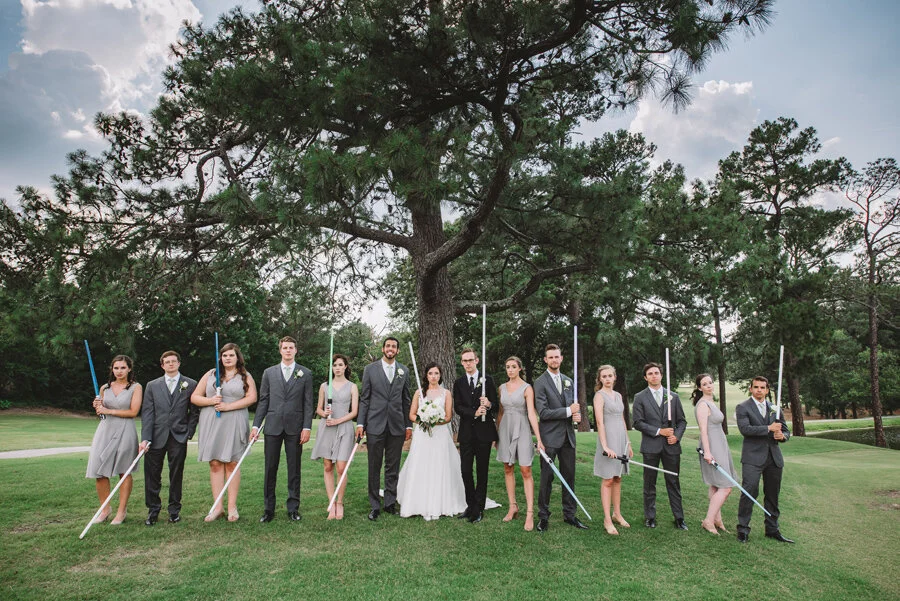 star wars wedding party