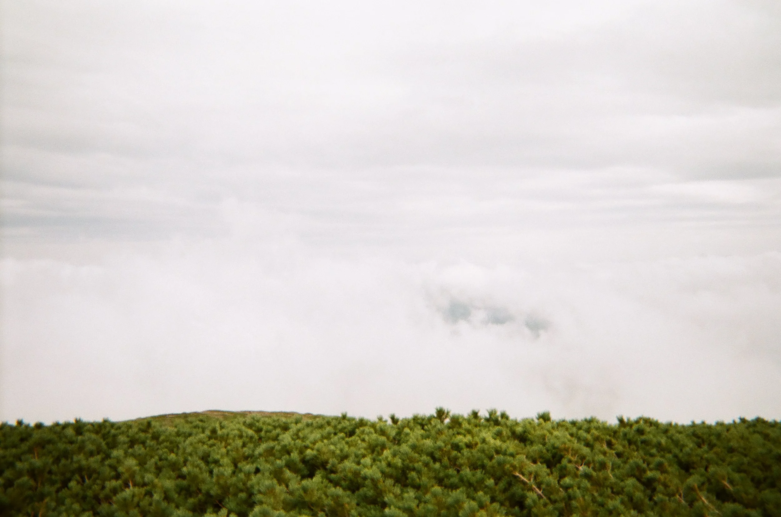 Atop Mount Fujimidake, I walked on clouds