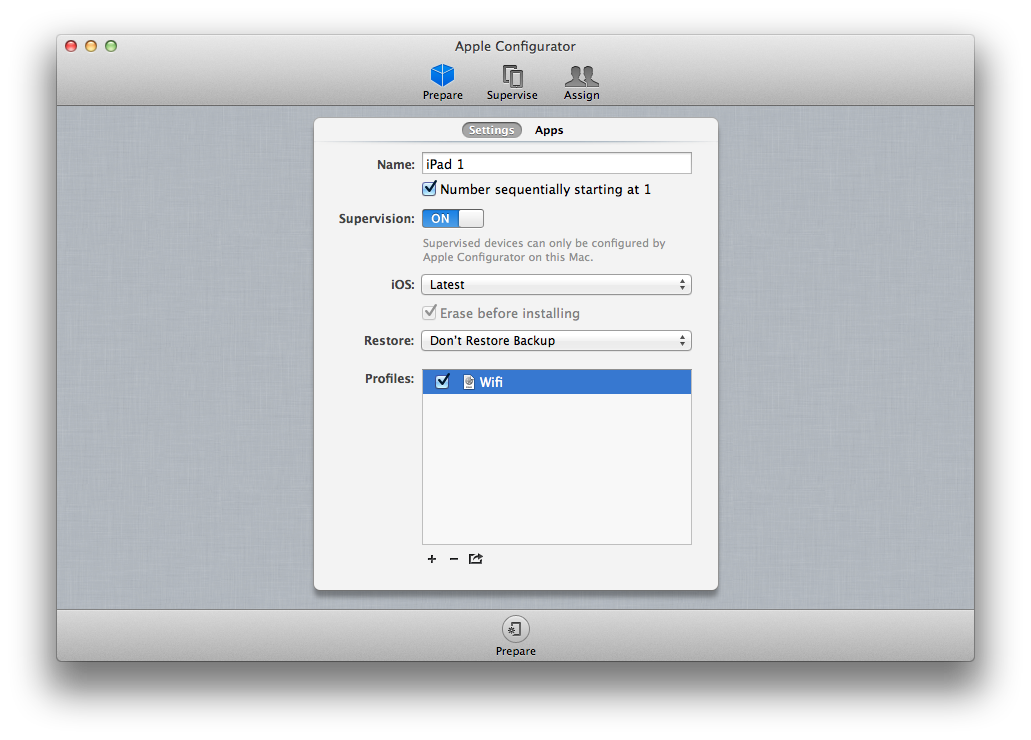 Apple Configurator