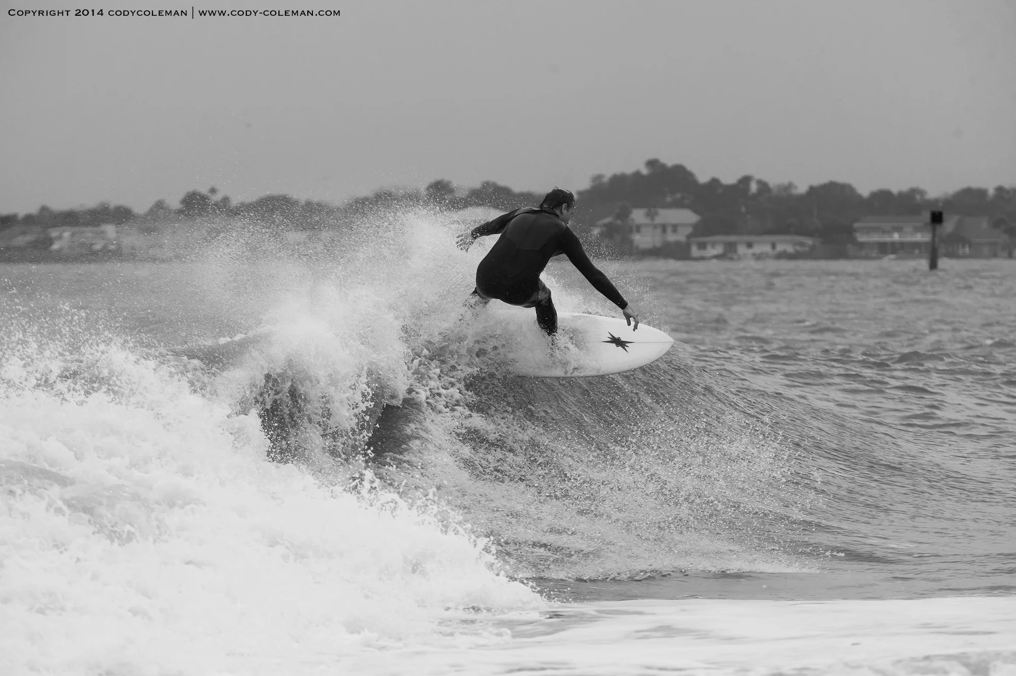 And off the lip.