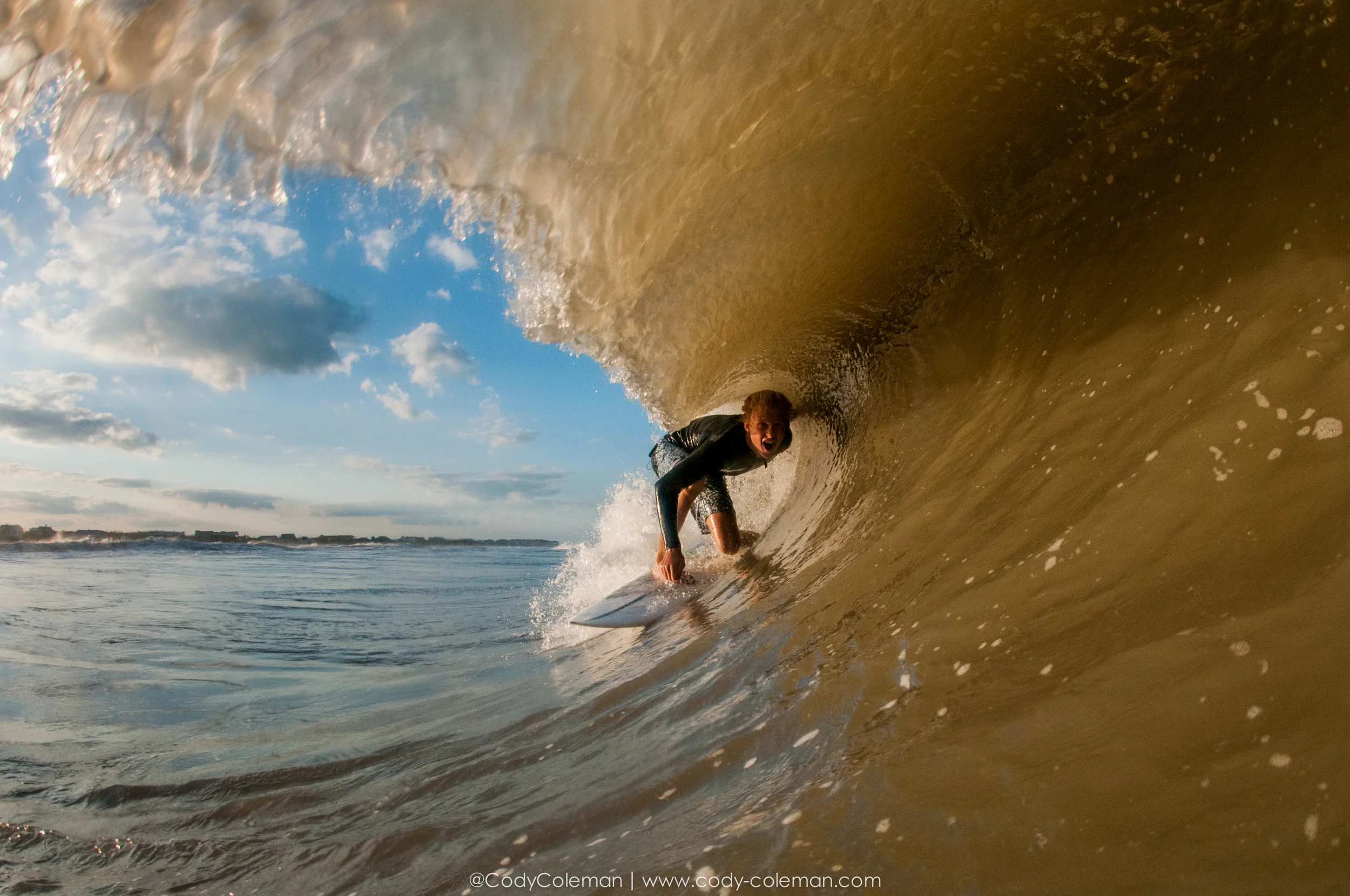 Noah on another golden gem.
