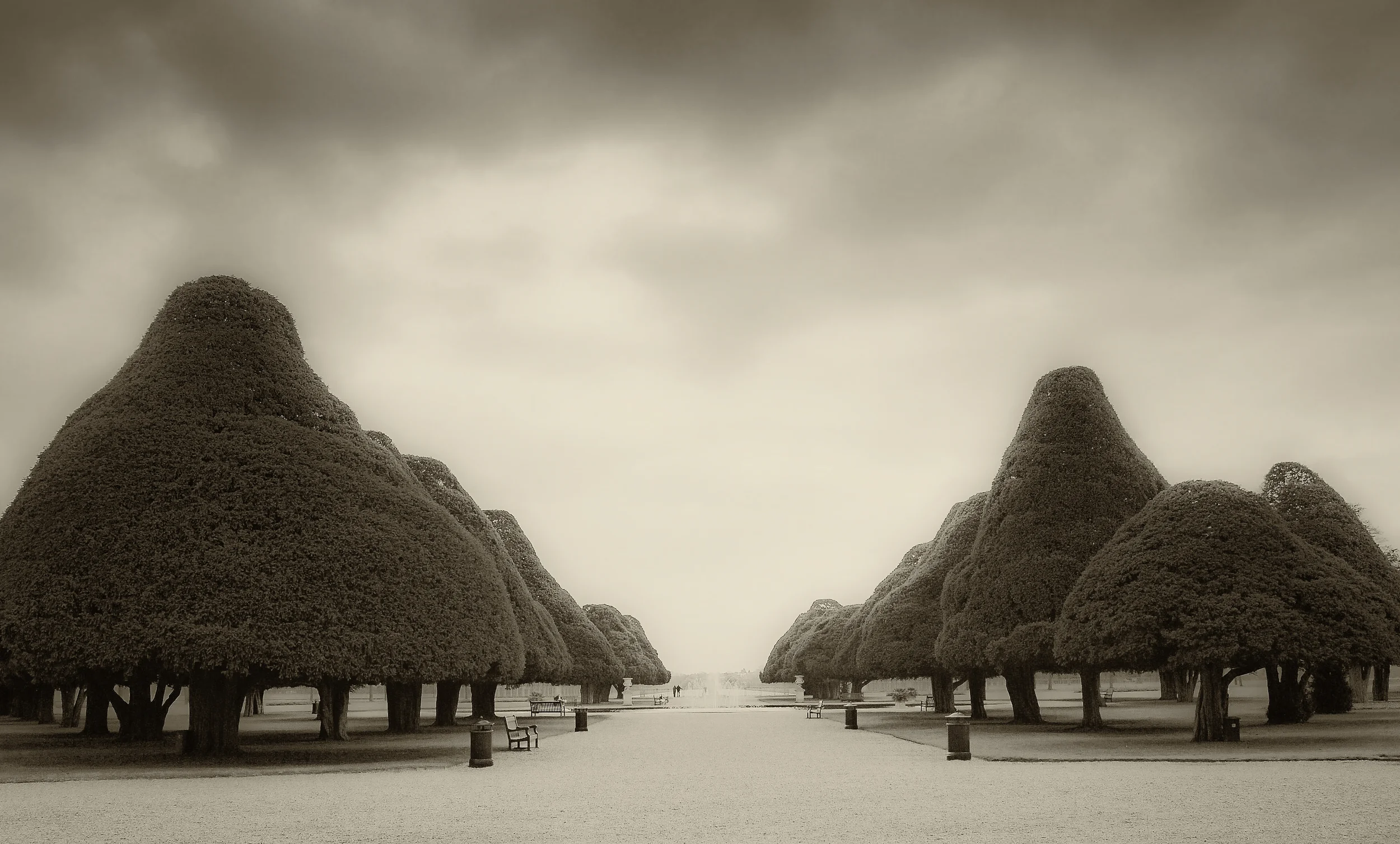 Here, Perhaps Hampton Court, England