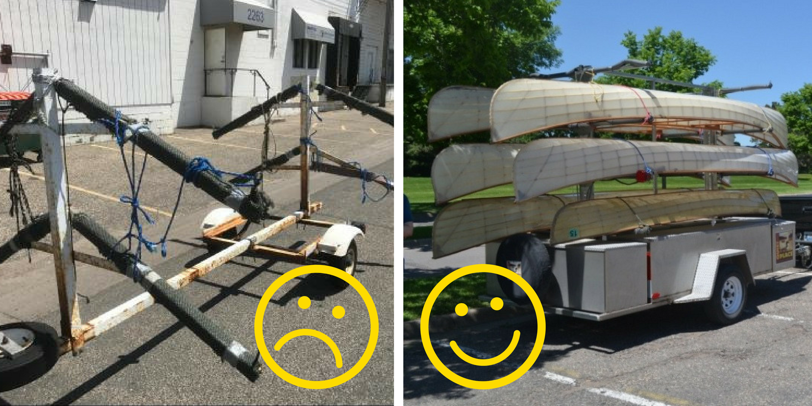 Out with the old, in with the new.