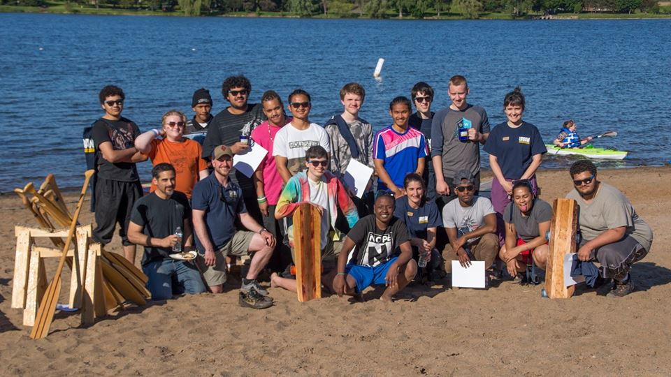 Graduating Apprentices at Lake Phalen.