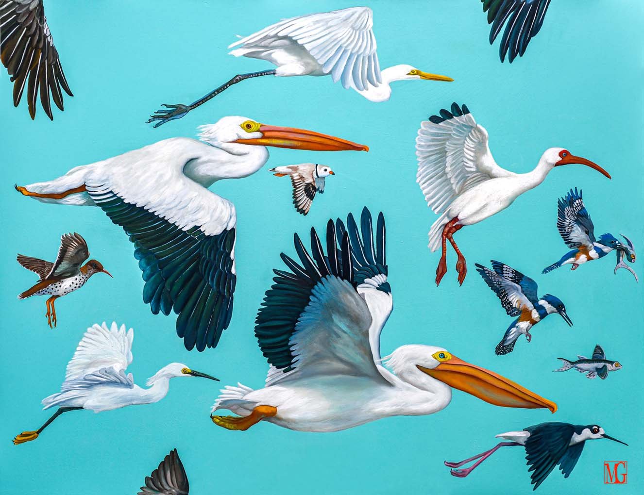birds-of-the-coastal-south-michael-guidry-studio