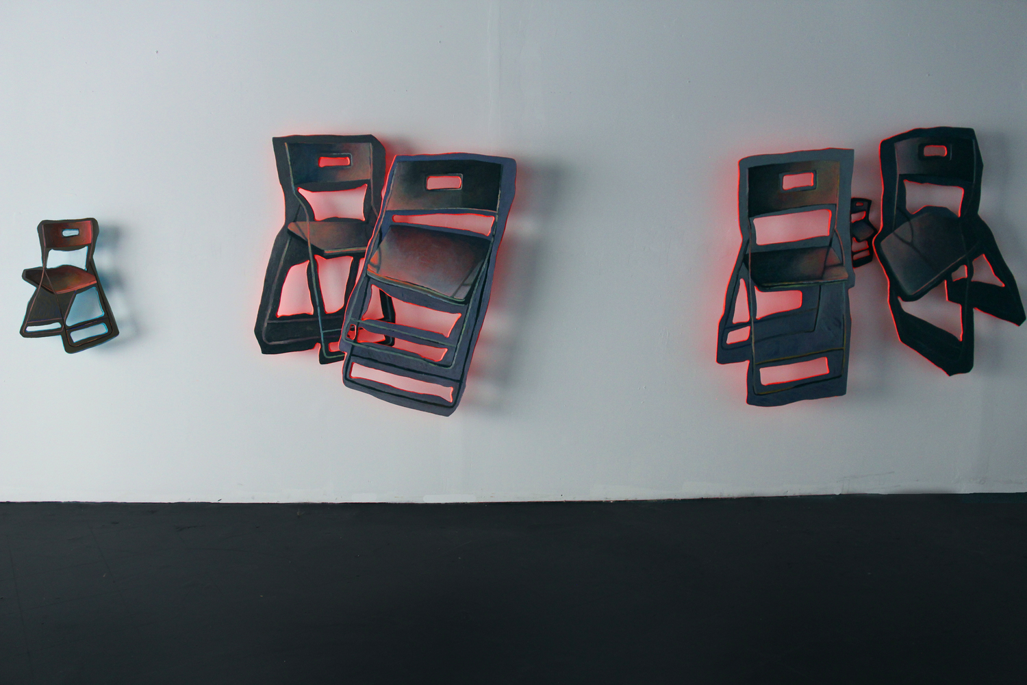 Lonely Chairs in a Dark Room