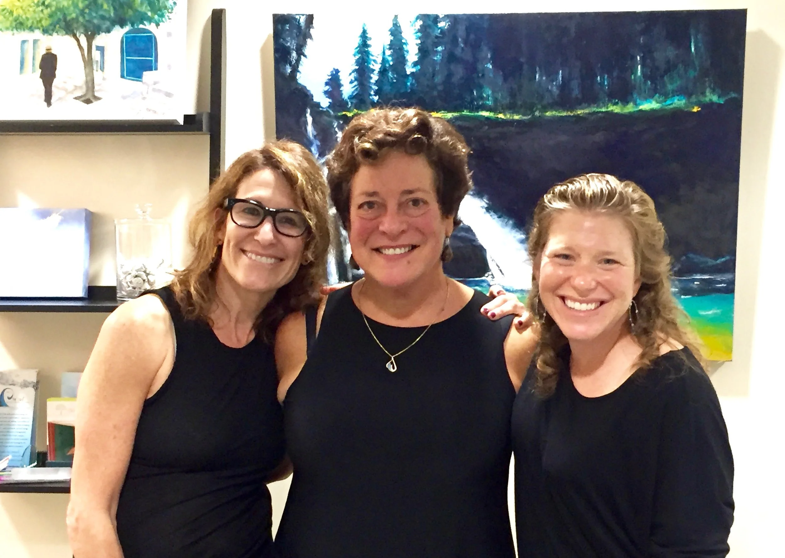 Phyllis Kritz, myself, and Rabbi Jenny Solomon