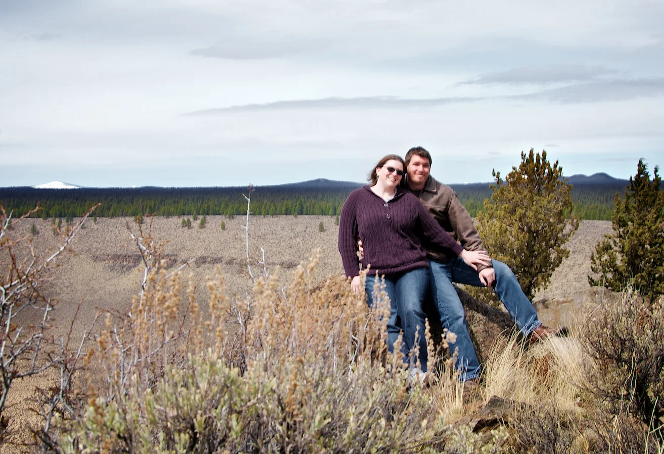 And this is us, Adriel and Christina. Married twelve years and counting!