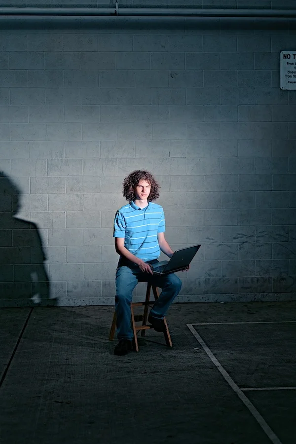Linux nerd, hacker, server geek - David. FujiFilm X-E1, Fuji XF35mmF1.4R, ISO 200, f/1.4, 1/125s. 
