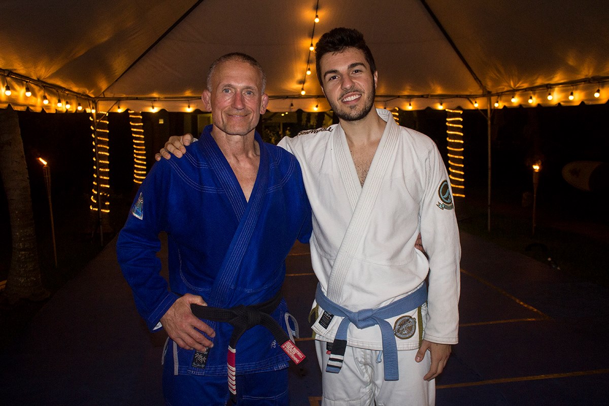 Steve Maxwell & I in El Salvador at his 'Jiu Jitsu for a Lifetime Camp'
