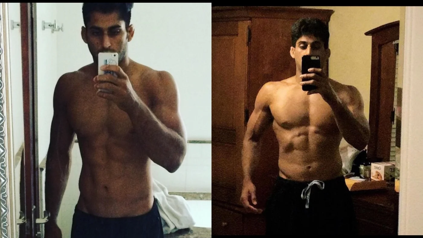 Before (Left), February 2018, and after (Right) May 30, 2018.