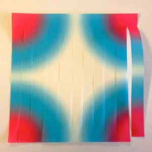 Glued paper