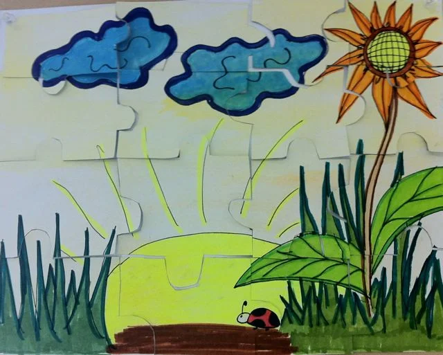 puzzle art