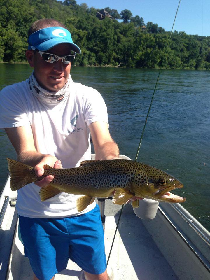 Scott with a solid hopper brown