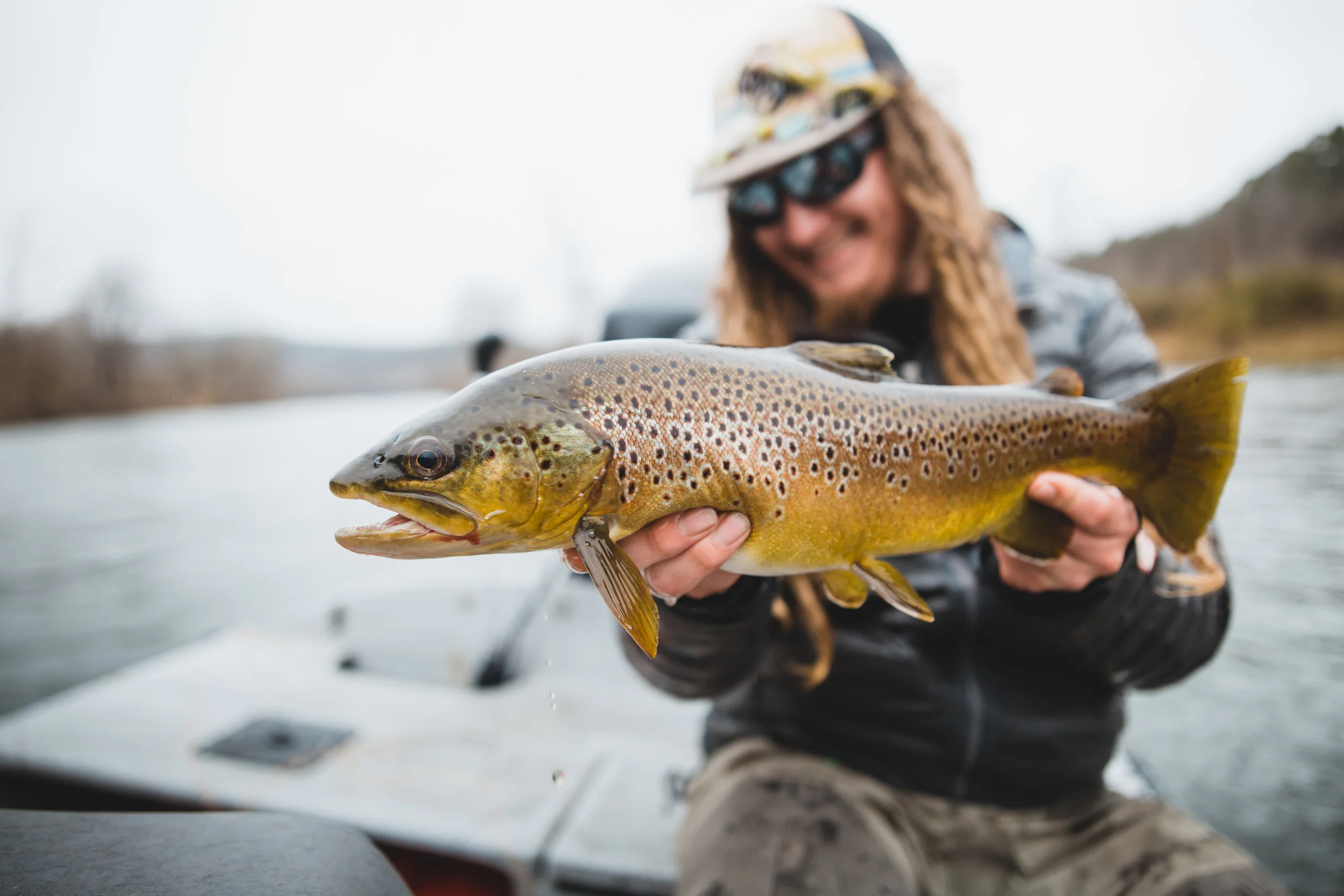 Ryan with his best brown of the trip!