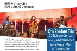Om Shalom Trio CD Release Concert