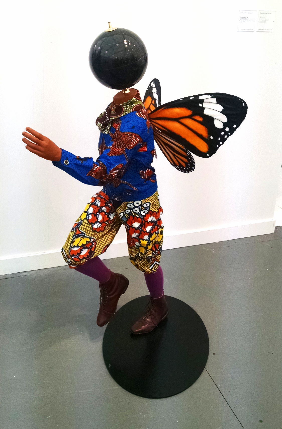 Frieze new york Yinka Shonibare Butterfly Kind, 2015 James Cohen, New York