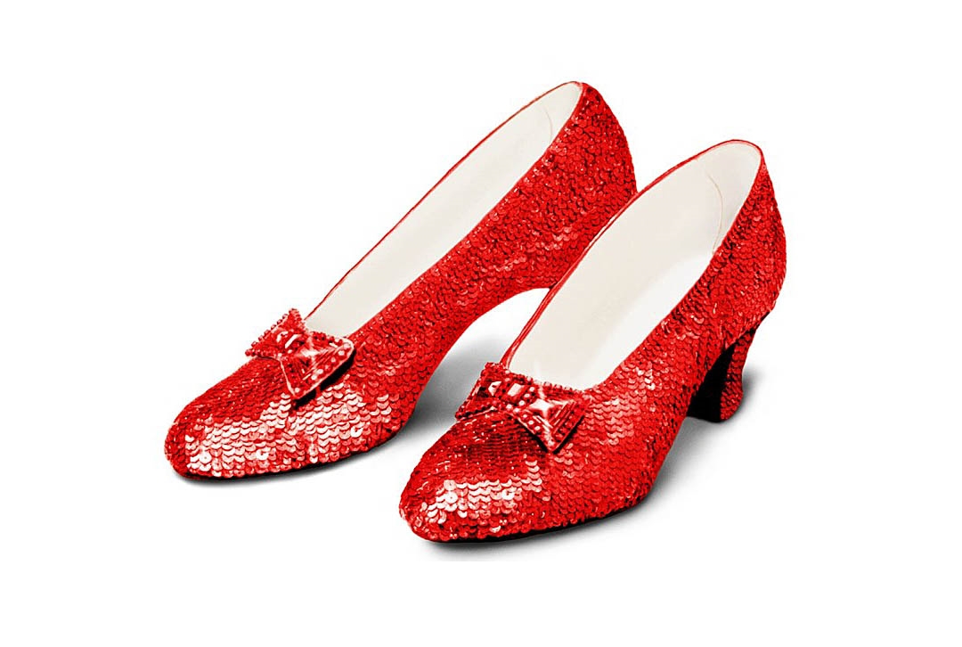 Ruby Slippers, From The Wizard of Oz, Appraised by OTE