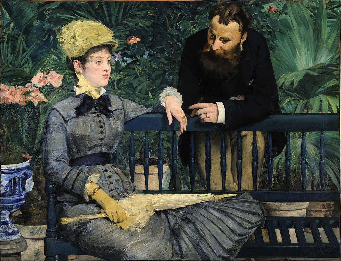 Édouard Manet, In the Conservatory