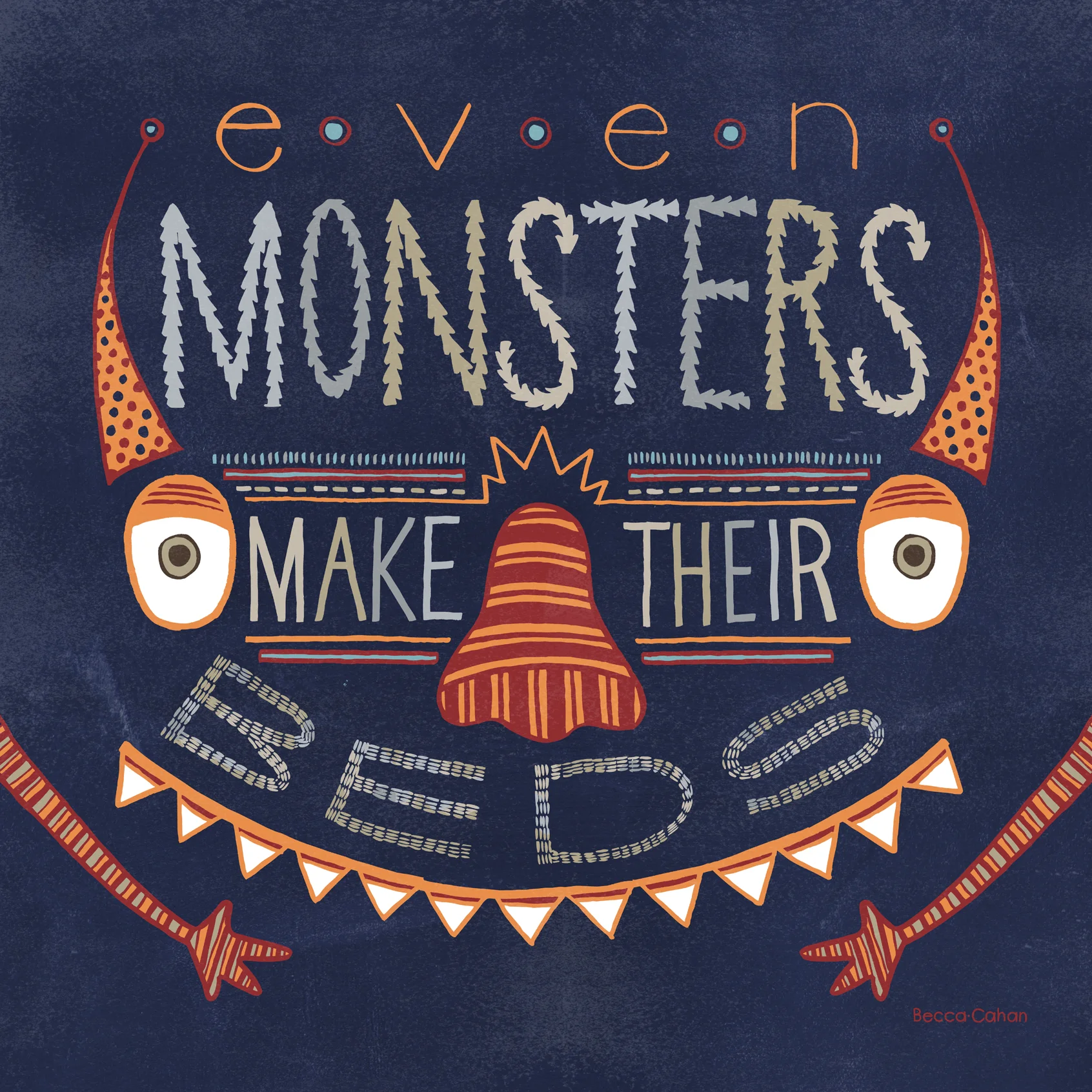 Becca Cahan Monsters Make Their Beds Target Print.jpg