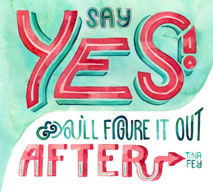 Tina Fey "Say Yes" by Becca Cahan