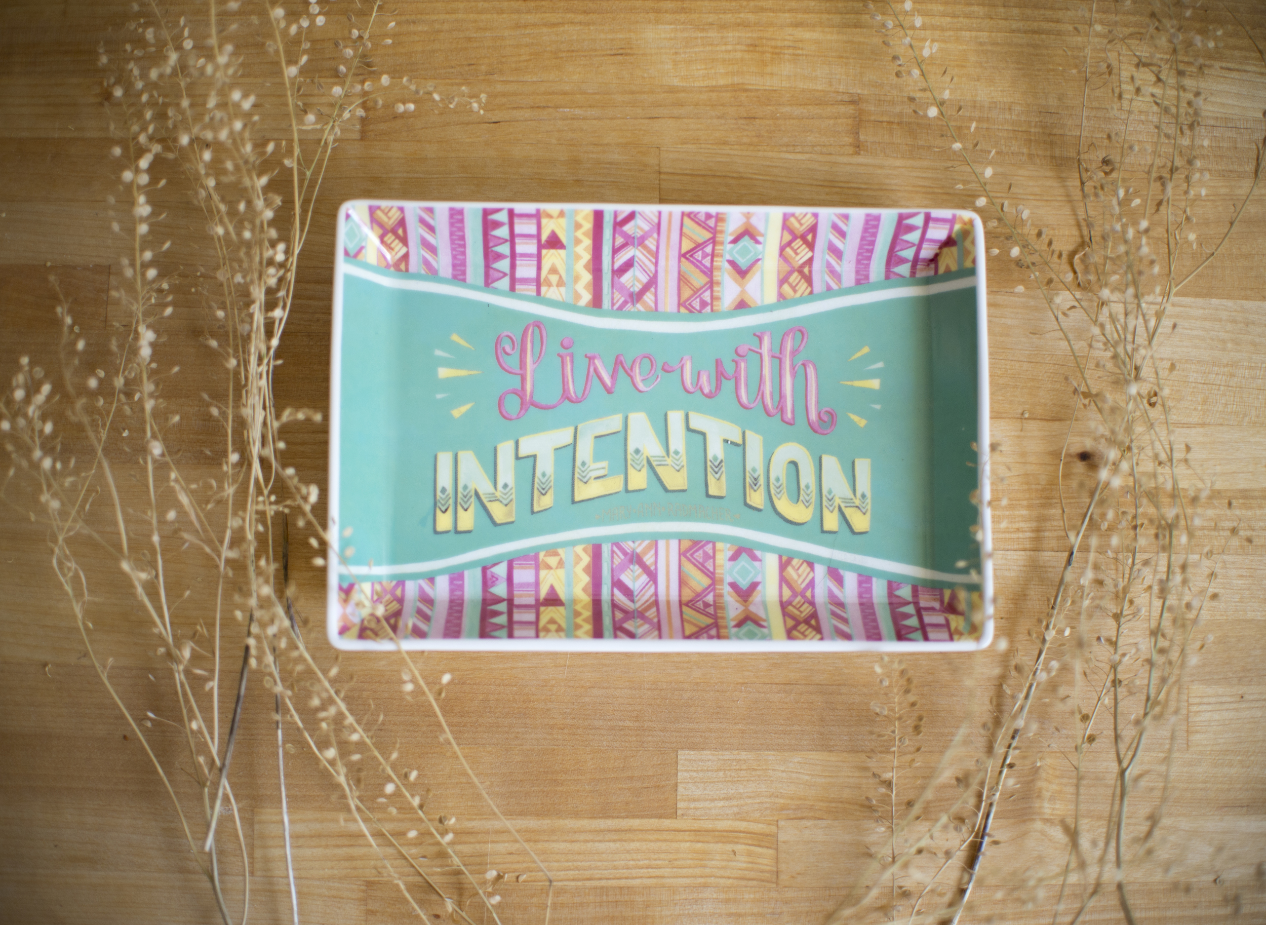"Intention" Studio Oh! trinket dish by Becca Cahan